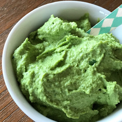 Temptations: Springtime Green Edamame Hummus